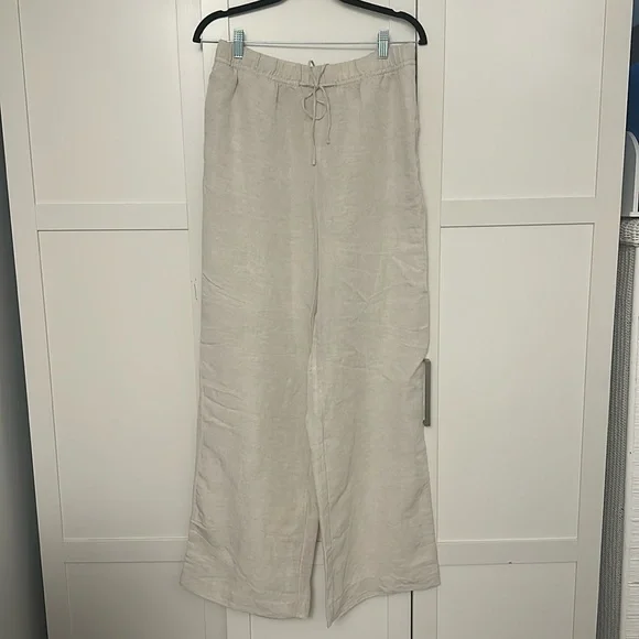 Linen blend pants - Picture 3 of 5